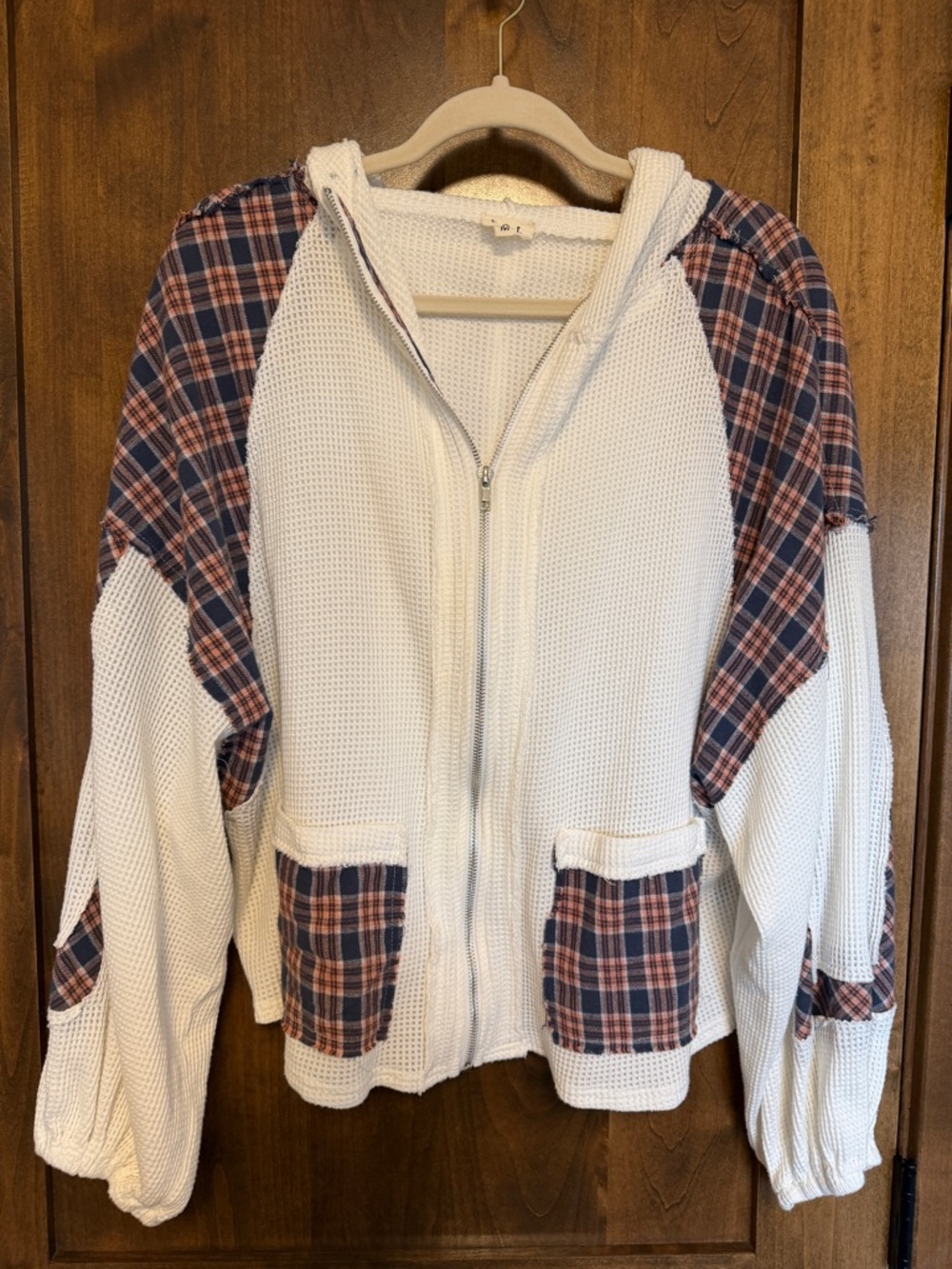 POL zip up hoodie - NEW - size M
